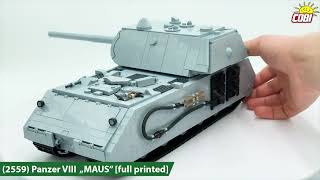 COBI PANZER VIII Maus 2559 Review HD 1080p [upl. by Astrea]