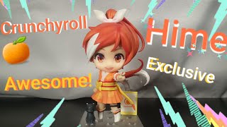 Nendoroid Crunchyroll Hime Unboxing And Review Just So Cool [upl. by Eelannej]