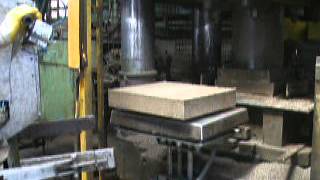 Cordierite Press slabs  Piezas prensadas cordierita [upl. by Albin]