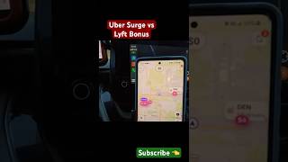 Uber Surge vs Lyft Bonus [upl. by Lattimer]