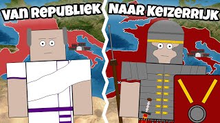 Hoe werd de Republiek het Romeinse Keizerrijk  Geschiedenis [upl. by Yentruok]