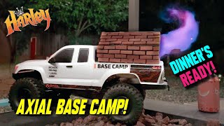 Setting FIRE to my new Axial Base Camp  A review video [upl. by Fanchon]