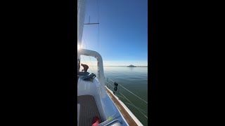 Crisp winter mornings sailing a Southerly 420 yacht [upl. by Eimaj505]