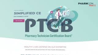 PTCBRecognized CE For Pharmacy Technicians  freeCE Platinum Unlimited CE [upl. by Gearard92]