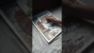 how to draw a road drawingdrawing artistritikaprasad [upl. by Ahslek]