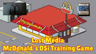 Lost McDonalds eCrew DS Training Game Dumped  All Food Movies Modes and Overview [upl. by Briny]