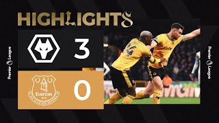 Finishing 2023 in style  Wolves 30 Everton  Highlights [upl. by Initsed644]