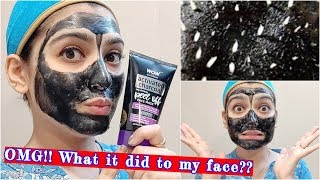 WOW Charcoal Peel Off Mask Review  Does It Really Work  How to Apply Charcoal Peel Off Mask [upl. by Fairfield300]