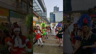 Christmas Parade at Worldmark Gurgaon [upl. by Ltsyrk]