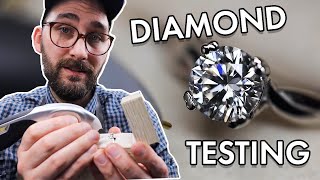 Do LabGrown Diamonds Test As Real Diamonds [upl. by Kremer]