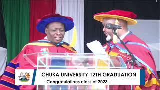 CHUKA UNIVERSITY 12th Graduation Ceremony [upl. by Doomham]