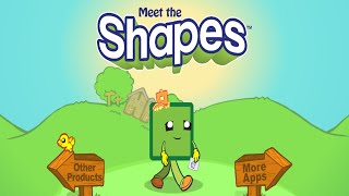 Meet the Shapes Guessing Game ALL 10 SHAPES 1010 100  Barn Dance [upl. by Akimehs912]