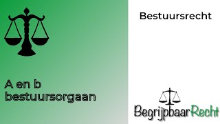 a en b bestuursorganen [upl. by Artekal]