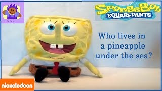 2000 Nickelodeon Talking Spongebob Squarepants Plush toy By Mattel [upl. by Koball698]