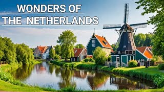 Wonders of the Netherlands 🇳🇱  island Marken Village  Walking tour  Beautiful place 😍 4K✨️ 2024 [upl. by Ynaoj153]