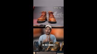 What are some of the key visual differences between all of the Danner Mountain boots [upl. by Lindgren]