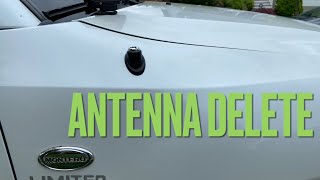 Antenna delete on gen 3 Montero Pajero [upl. by Akieluz]