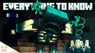 WARDEN Everything To Know  Minecrafts New Terror of the Deep [upl. by Ilsel701]