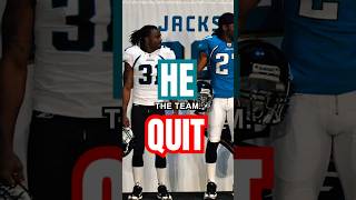 Jacksonville Jaguars Player SNUCK OUT and QUIT the NFL [upl. by Bolton]