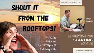 FNL  114  Shout it from the Rooftops Matthew 1027 [upl. by Eppillihp]