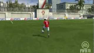 Fifa 11  Cristiano Ronaldo 2 Casual Skills [upl. by Yrannav587]