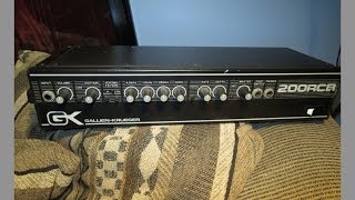 Gallien Krueger 200RCB Sound Samples  GK [upl. by Durkee]