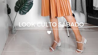 Look com saia plissada [upl. by Crispas]