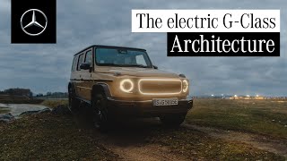 The allnew electric GClass – Electric Architecture  Teaching Tech [upl. by Eisenhart893]