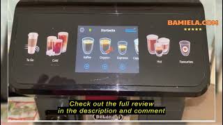 Review DeLonghi Eletta Explore Cold Brew ECAM45267G Barista Coffee Machine with LatteCrema Hot a [upl. by Aliuqa]