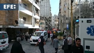 Israel lanza una serie de ataques contra Beirut y con Hizbulá como objetivo [upl. by Eidoow]