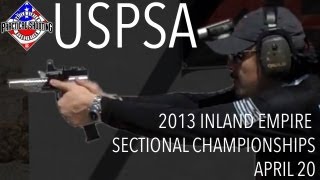 USPSA Inland Empire Sectional 042013  Loke  Open Division Hatcam [upl. by Pelag]