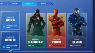 The CARBIDE Challenges Are Coming Back To Fortnite New Carbide Challenges [upl. by Sasnak]