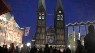 Bremen Der quotMond ist aufgegangenquot auf dem Kirchentag [upl. by Hatti]