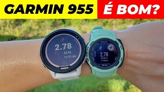 GARMIN FORERUNNER 955 é Bom Vale a Pena Comprar [upl. by Anelehs]