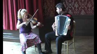 Django Reinhardts quotMinor Swingquot on Violin and Accordion no guitar [upl. by Anihpled]