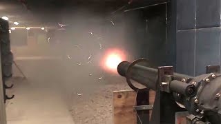 M61 Vulcan GAU8 Avenger A10’s Famous Gatling Gun Test Fire [upl. by Forlini]