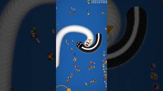 Wormszone Magic🐍 Game play Short snack worms youtubeshort slitheriowormatiogames [upl. by Labotsirc]