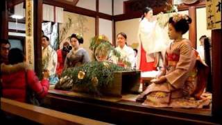 Ebisu Jinja Nokori Fuku Festival with Geisha in Kyoto 【HD】 [upl. by Fagaly710]