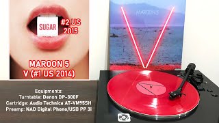 Full song Maroon 5  Sugar 2014 Red Vinyl [upl. by Cran]