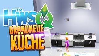 SIMS 4 HWSQ 💛 063 Eine nigelnagelneue WOHNKÜCHE [upl. by Kosel605]