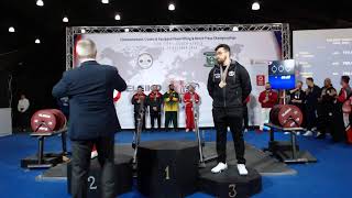 Commonwealth Powerlifting Classic Open Men 93kg [upl. by Zacarias]