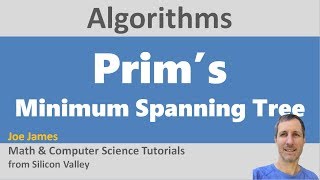 Prims Algorithm for Minimum Spanning Trees [upl. by Helban]