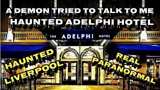 HAUNTED ADELPHI HOTEL I Liverpool I THREE Ghosts Communicate with Me I PARANORMAL CAUGHT ON CAMERA [upl. by Alleunam]