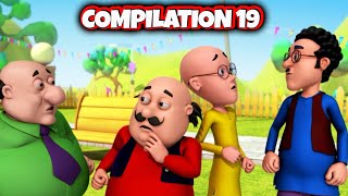 Motu Patlu Compilation 19  Motu Patlu Cartoon  Kidscartoon cartoon [upl. by Whitney]