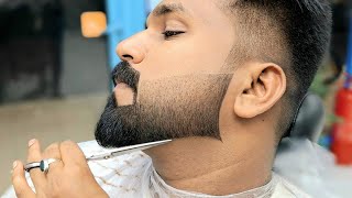 BEST 👍 BEARD 🔥 STYLES FOR MEN  BEARD BARBER STYLE  Dari Cutting Style 3023 [upl. by Erline821]