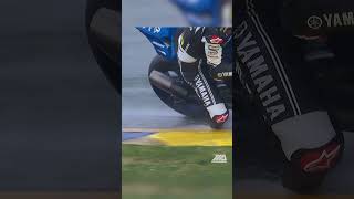 🤌A work of art Yamaha Superbike rider Jake Gagne drags knee in the rain motorcycle [upl. by Lauralee]