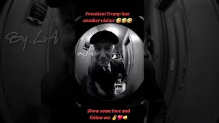 President Trumps doorbell camera [upl. by Hachman]