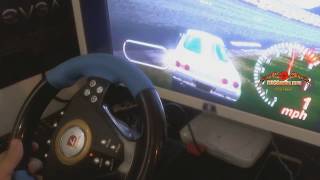 VOLANTE DILONG 808 steering wheel dilong PS1 PS2  PS3  PC [upl. by Savanna]