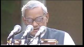 Atal bihari vajpayee speech on pokhran nuclear test [upl. by Anicnarf]