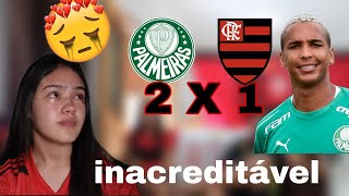 REACT PALMEIRAS PALMEIRAS 2 X 1 FLAMENGO  VERGONHOSO [upl. by Hillier]